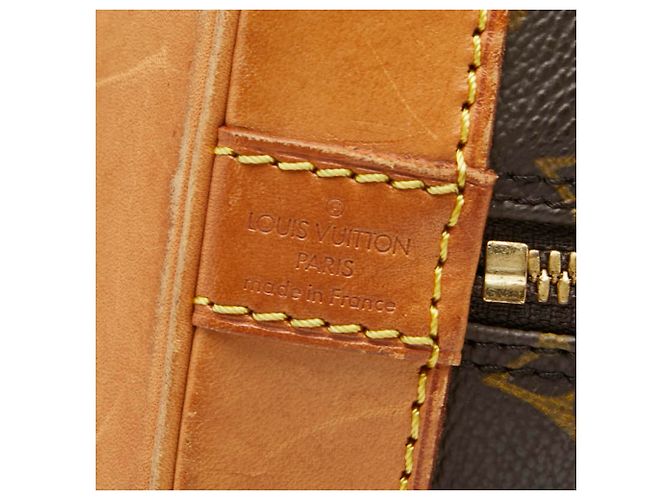 Borsa Louis Vuitton Monogram Alma PM Marrone Monogramma - vista 12