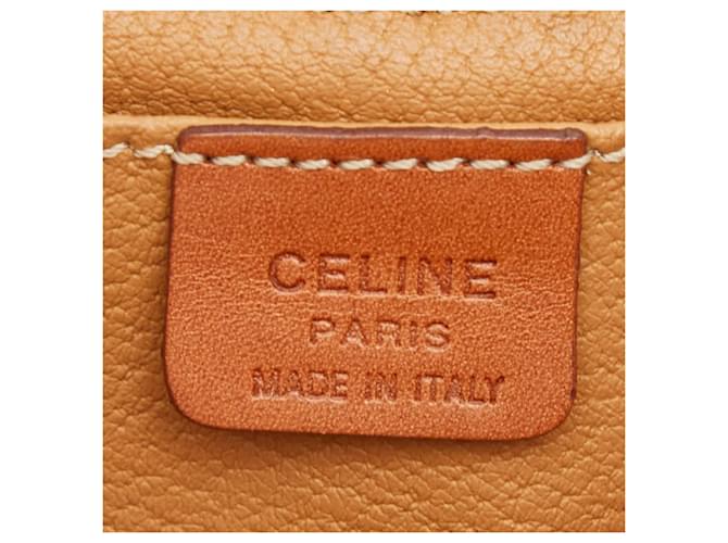 Céline Borsa a tracolla vanity Celine Macadam marrone - vista 12