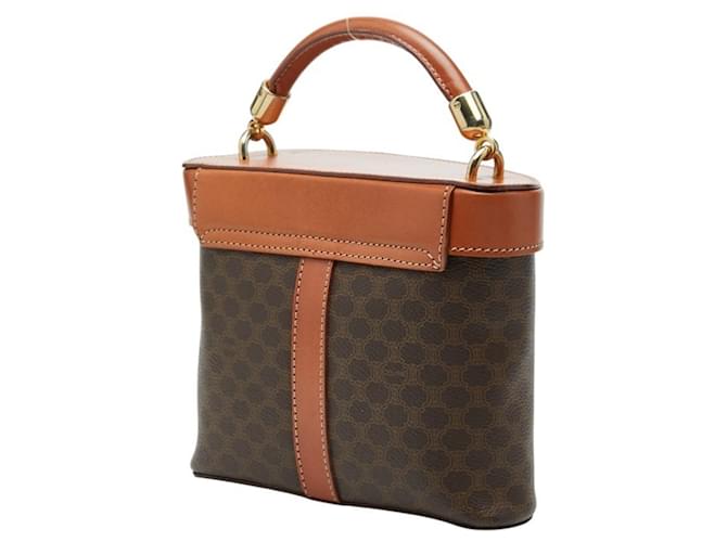 Céline Borsa a tracolla vanity Celine Macadam marrone - vista 2