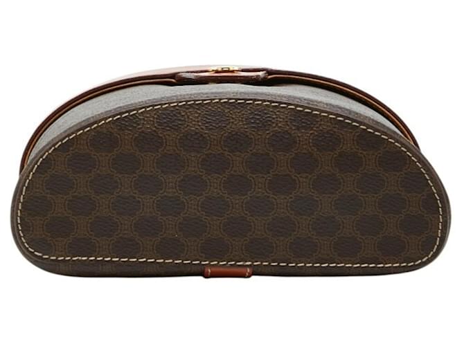 Céline Borsa a tracolla vanity Celine Macadam marrone - vista 3