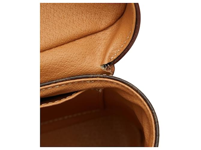 Céline Borsa a tracolla vanity Celine Macadam marrone - vista 8