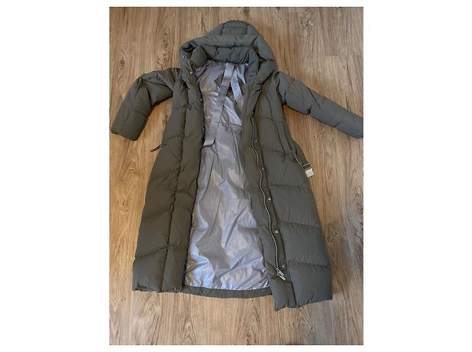 Canada Goose Abrigo Largo Acolchado Verde - vista 2