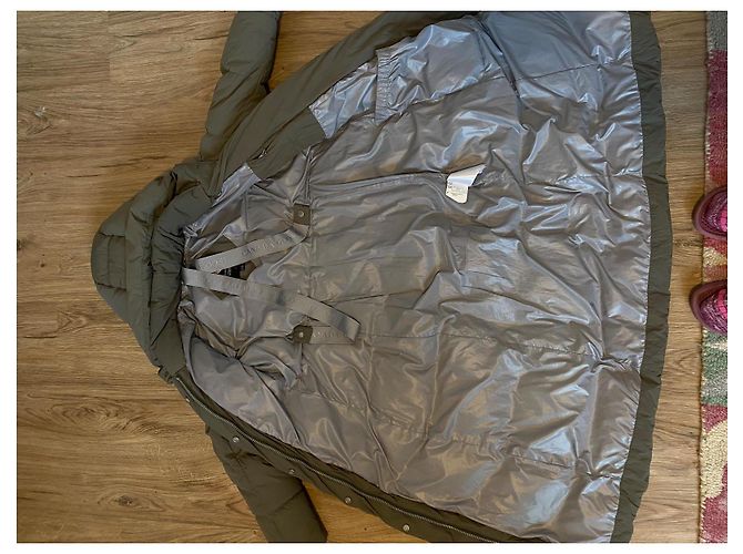Canada Goose Abrigo Largo Acolchado Verde - vista 5
