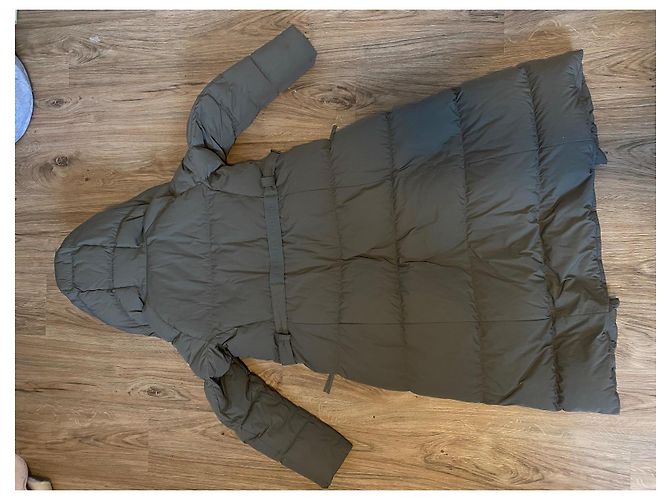 Canada Goose Abrigo Largo Acolchado Verde - vista 6
