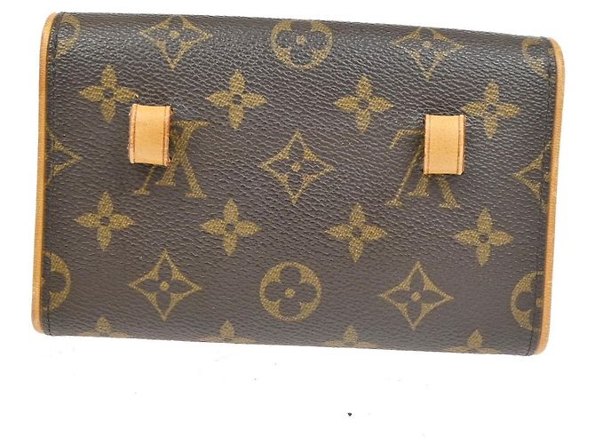 Borsa a tracolla Louis Vuitton Florentine Monogram Marrone - vista 2