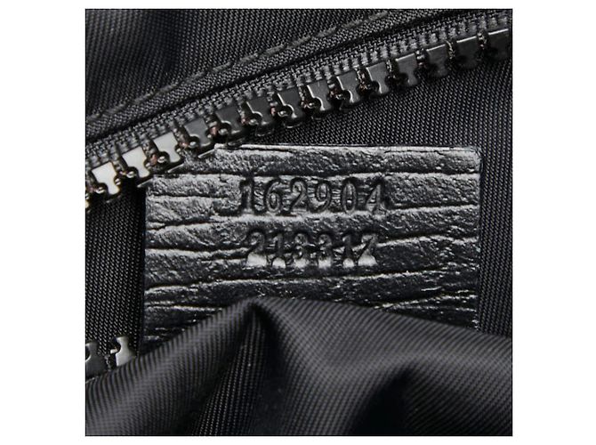 Borsa a tracolla Gucci GG Supreme Marrone Nero - vista 10