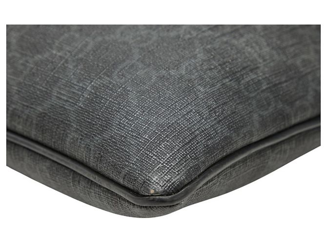Borsa a tracolla Gucci GG Supreme Marrone Nero - vista 4