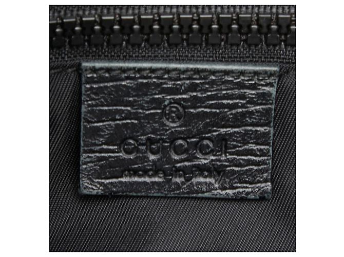 Borsa a tracolla Gucci GG Supreme Marrone Nero - vista 9