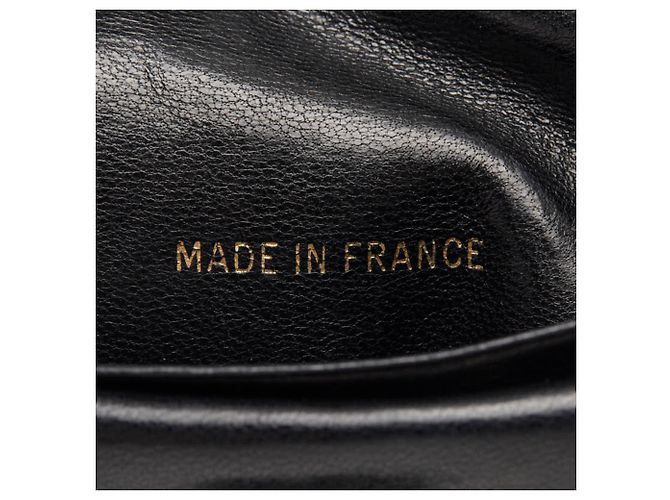 Chanel Coco Mark Bicolore Bi-fold Wallet Black - view 10