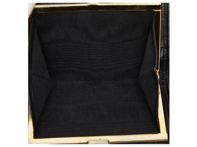 Chanel Coco Mark Bicolore Bi-fold Wallet Black - view 7
