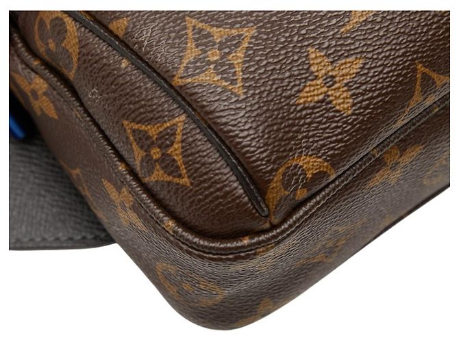 Borsa a tracolla Louis Vuitton Monogram Kim Jones Marrone Multicolore Monogramma - vista 5
