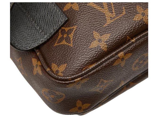 Borsa a tracolla Louis Vuitton Monogram Kim Jones Marrone Multicolore Monogramma - vista 7