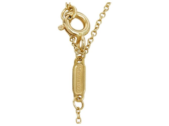 Collana Tiffany & Co. T Smile Mini Giallo - vista 5
