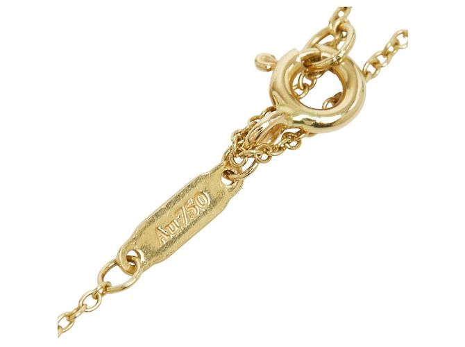 Collana Tiffany & Co. T Smile Mini Giallo - vista 6