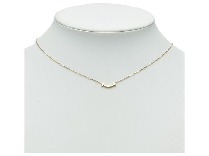 Collana Tiffany & Co. T Smile Mini Giallo - vista 7
