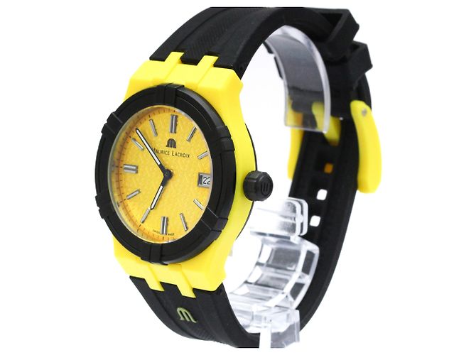 Autre Marque Orologio Maurice Lacroix Aikon Tide Plastic Rubber Quartz AI2008 - vista 2
