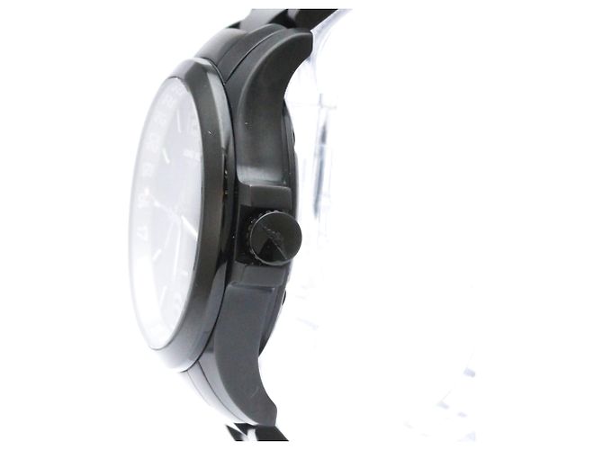 Relógio automático masculino Longines Conquest V.H.P GMT em aço - vista 4