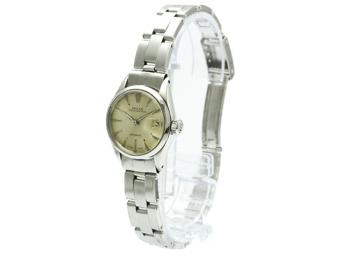 Rolex Oyster Perpetual Date 6516 Damenuhr - Ansicht 2