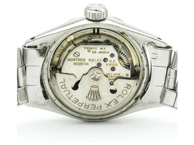 Rolex Oyster Perpetual Date 6516 Damenuhr - Ansicht 6