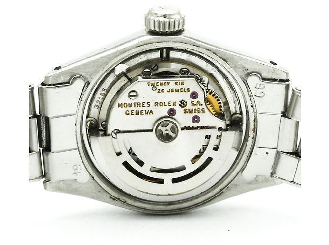 Rolex Oyster Perpetual Date 6516 Acero Inoxidable Automático Reloj para Mujer - vista 6