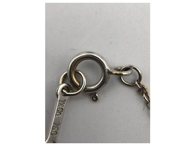 Collana con pendente Tiffany & Co. Paloma's Love Heart in oro bianco 18K e diamanti - vista 9