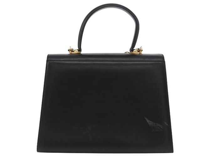 Salvatore Ferragamo Borsa in pelle con manico convertibile Nero - vista 2