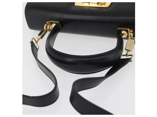 Salvatore Ferragamo Borsa in pelle con manico convertibile Nero - vista 7