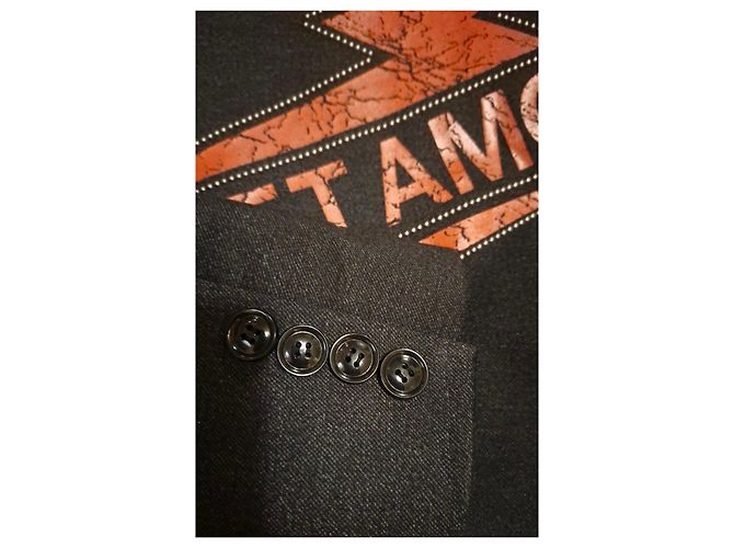 Autre Marque Blazer Jacke Odi Et Amo Neu mit Etikett Rot Grau - Ansicht 15