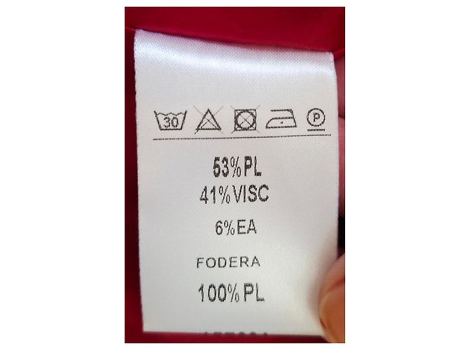 Autre Marque Blazer Jacke Odi Et Amo Neu mit Etikett Rot Grau - Ansicht 17