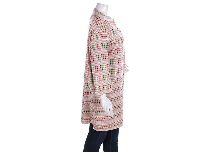 Bogner Abrigo a Rayas para Mujer Multicolor Beige - vista 3