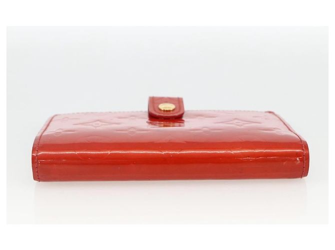 Copertina agenda Louis Vuitton in pelle lucida Rosso - vista 4
