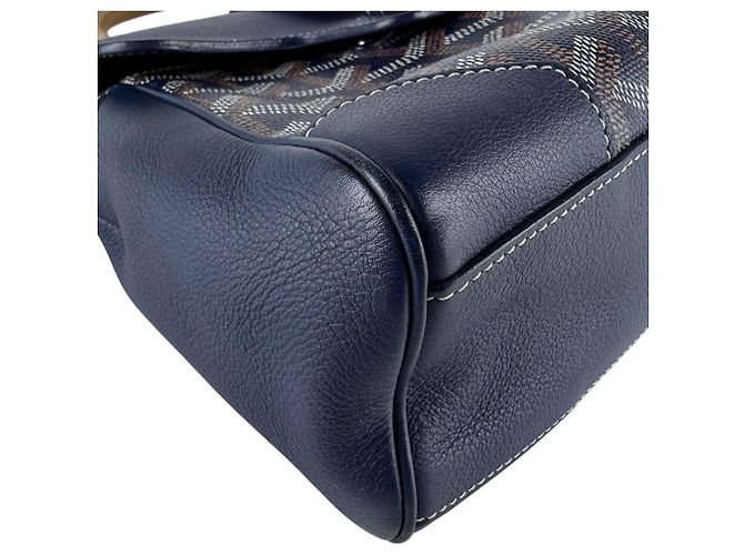 Borsa Goyard Saigon Mini Blu navy - vista 9