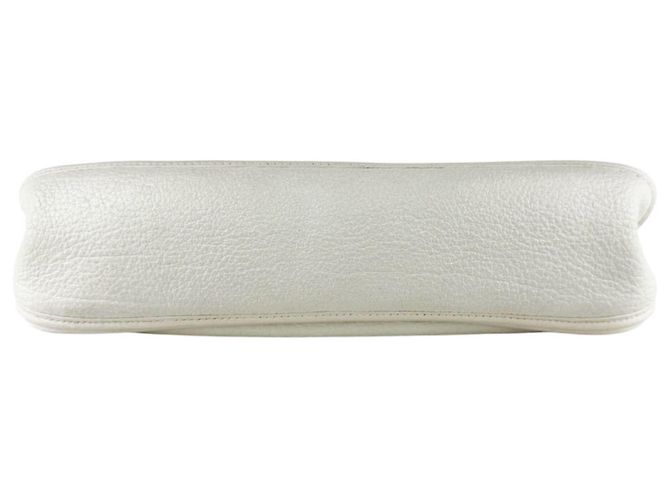 Hermès Borsa a tracolla Hermes Evelyne II GM Bianco - vista 4