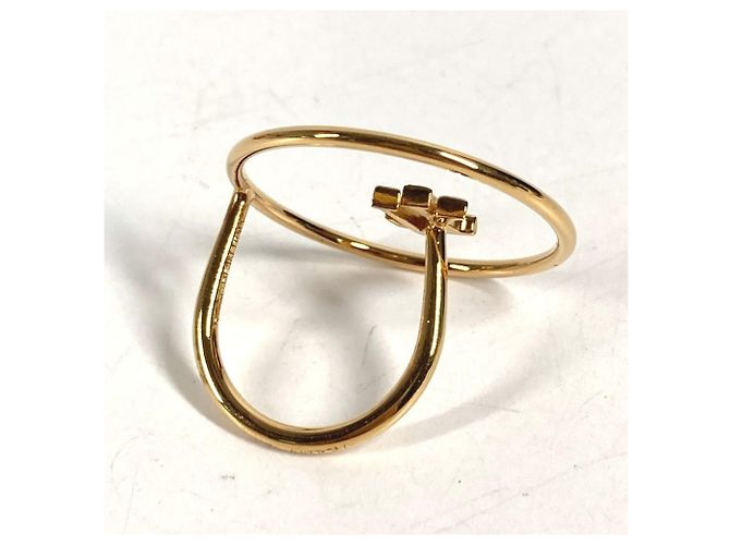 Louis Vuitton Ring mit goldener Metallband - Ansicht 3