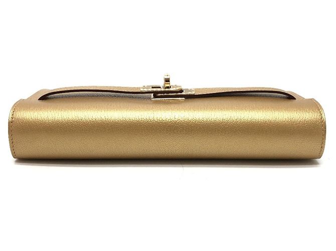 Hermès Portafoglio Hermes Kelly To Go - Gold D'oro - vista 6