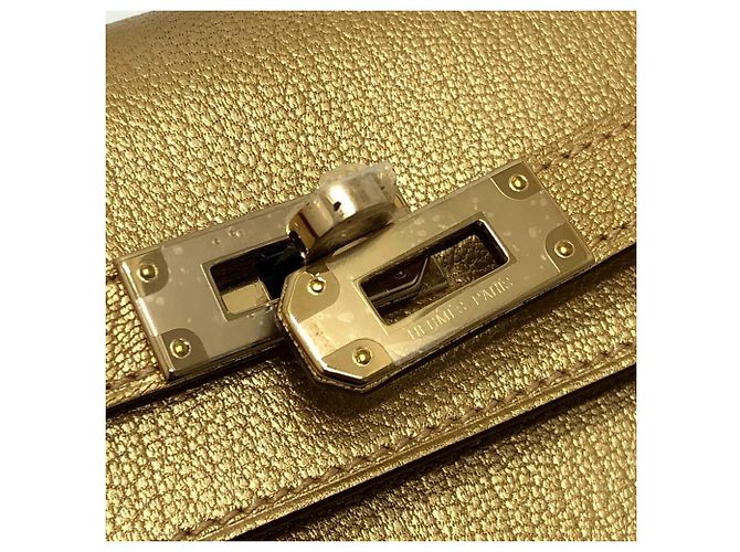 Hermès Portafoglio Hermes Kelly To Go - Gold D'oro - vista 7