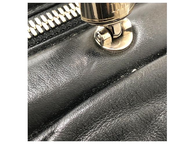 Borsa Christian Dior Dior Karenina con logo CD Nero - vista 11