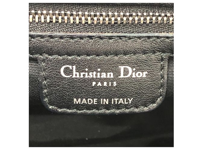 Borsa Christian Dior Dior Karenina con logo CD Nero - vista 14