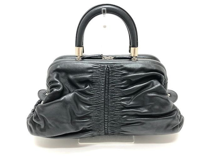 Borsa Christian Dior Dior Karenina con logo CD Nero - vista 2