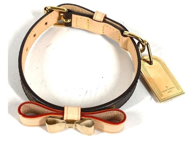 Collare per cani Monogram Louis Vuitton Marrone - vista 2