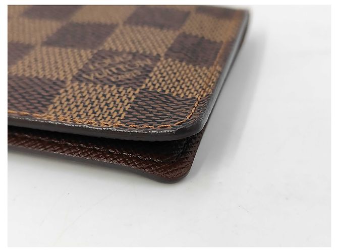 Louis Vuitton Slender Damier mini Marrone - vista 3
