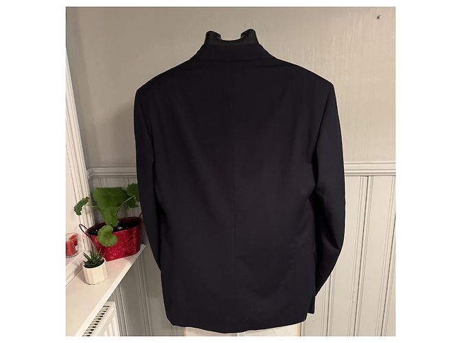 Yves Saint Laurent Diffusion Navy Wollblazer Dunkelblau - Ansicht 2