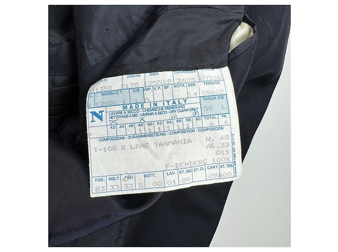 Yves Saint Laurent Diffusion Navy Wollblazer Dunkelblau - Ansicht 5