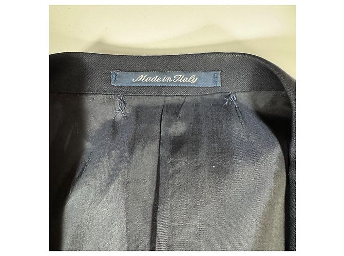 Yves Saint Laurent Diffusion Navy Wollblazer Dunkelblau - Ansicht 6