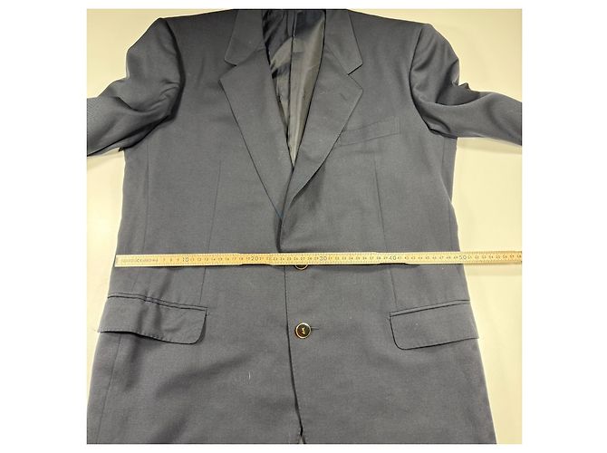 Yves Saint Laurent Diffusion Navy Wollblazer Dunkelblau - Ansicht 8