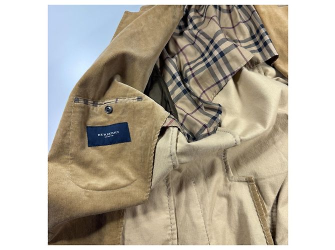 Burberry Cord-Blazer Kamel - Ansicht 3