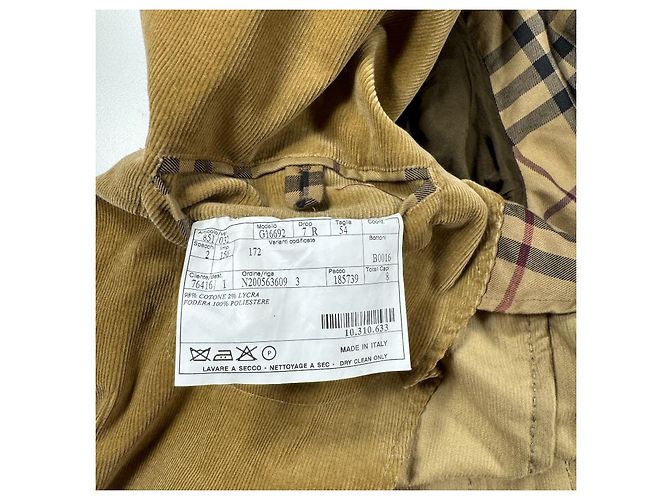 Burberry Cord-Blazer Kamel - Ansicht 4