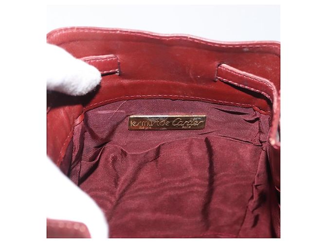 Must de Cartier in pelle Bordò - vista 6