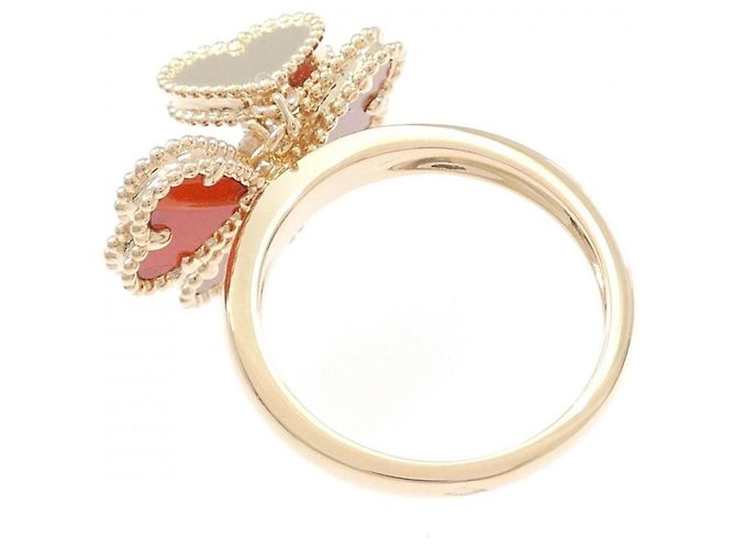 Anillo Sweet Alhambra Feuillage Van Cleef & Arpels - vista 3