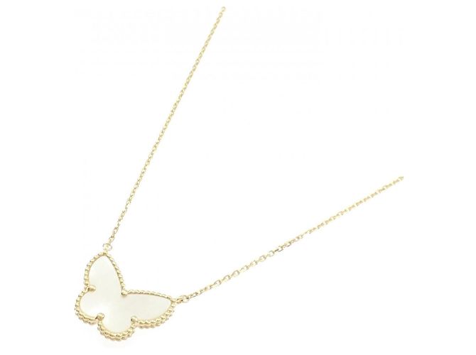 Van Cleef & Arpels Lucky Alhambra Papillon Halskette - Ansicht 2